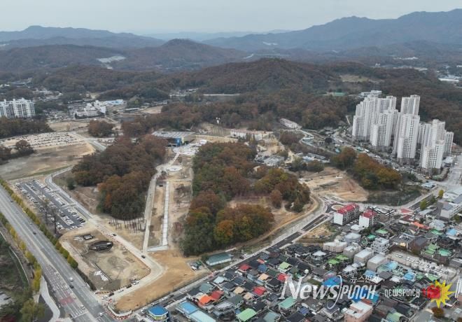 캠프롱 시민공원 전경