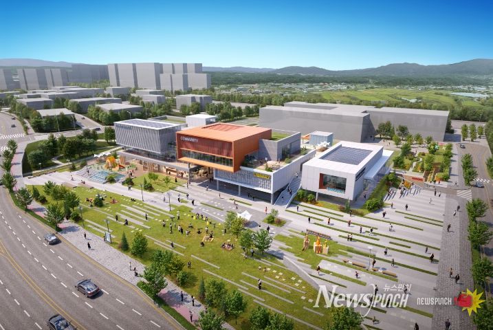 ‘공존과 유연’의 옷 입는다 달성 중부권 복합문화센터 설계 확정!(조감도)