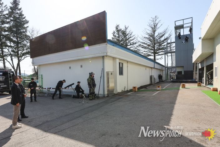 강원특별자치도, 강원경찰특공대 치안 현장 점검