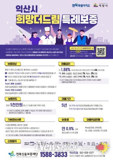 익산시, 소상공인 위한 촘촘한 금융지원 강화