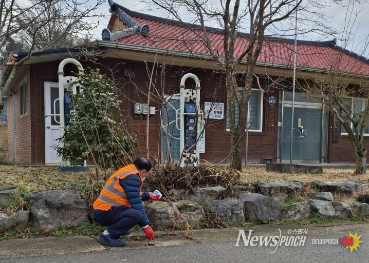 나주시, 모기유충 방역소독 실시