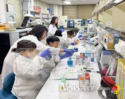 체험 중심 프로그램‘어린이 과학교실’운영