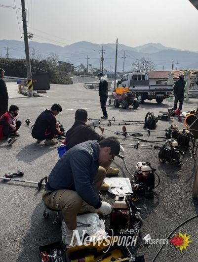 찾아가는 농기계 순회수리