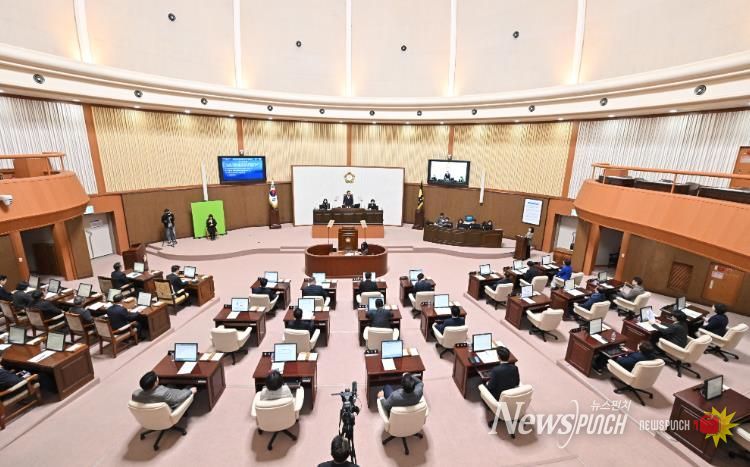 진주시의회, 제272회 임시회서 의안 15건 처리