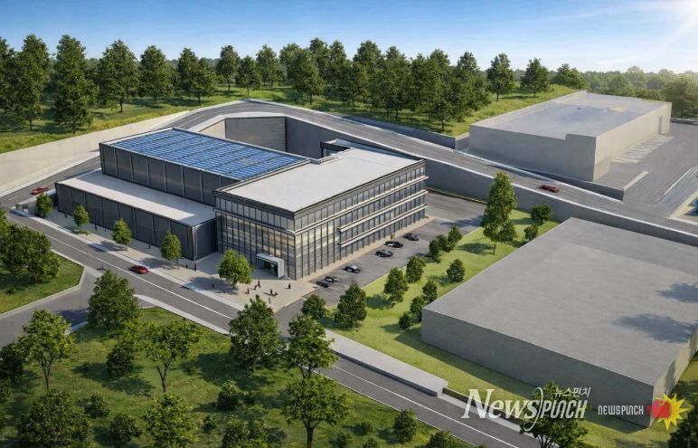 첨단 디스플레이 연구원 조감도