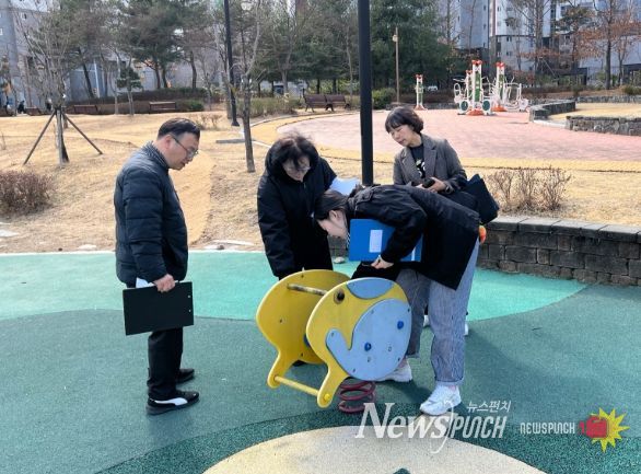창원특례시, 봄철 개학기 어린이놀이시설 안전점검 실시