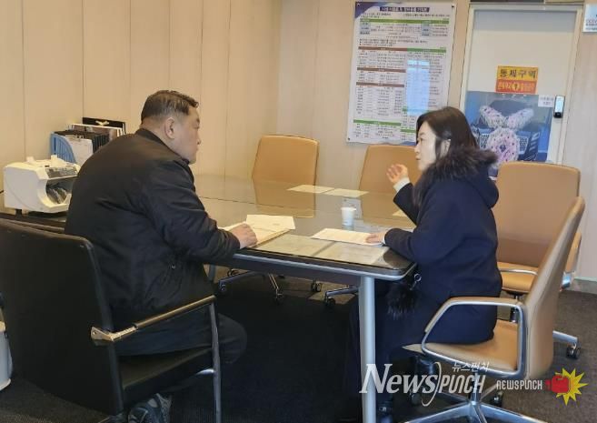 관내 장례식장 순회 방문 모습