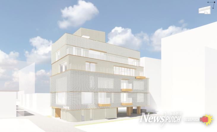 강북패션플랫폼 외부 투시도