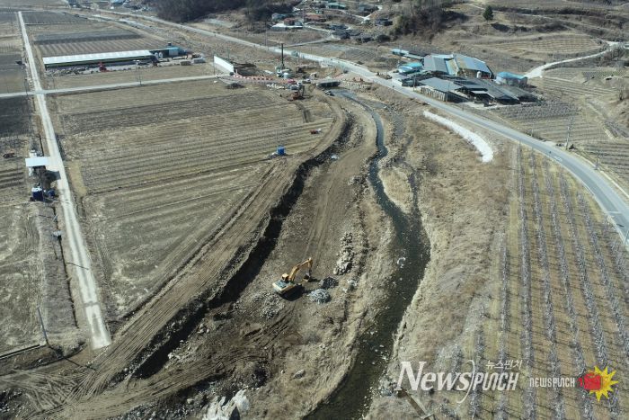 예천군 2025년 재해예방사업 추진실태 평가 우수 지자체 선정(오류 자연재해위험개선지구 정비사업)