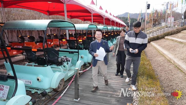 육동한 춘천시장, 봄맞이 문화·관광시설 안전점검