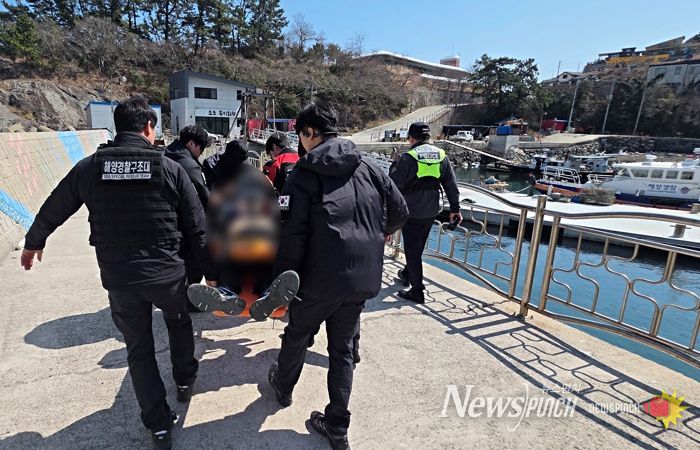 사천해경, 남해조도 인근 테트라포드…낚시객 추락 사망