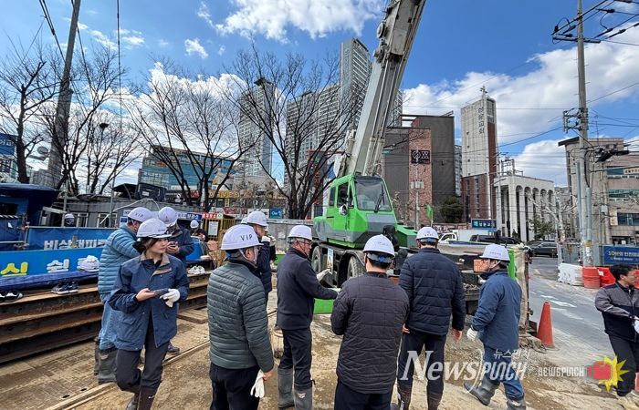 대구시, 중장비 사용 건설공사장 민·관 합동 안전점검 실시