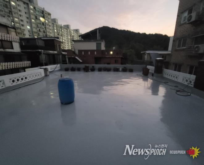 옥상방수(공사후)