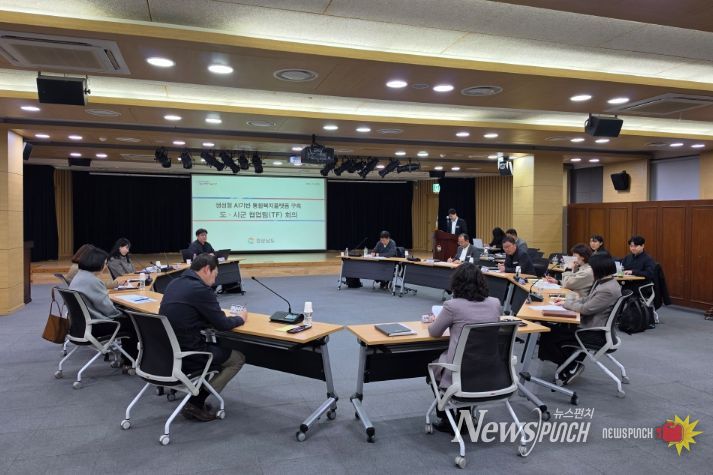 생성형 인공지능(AI) 기반 통합복지플랫폼 구축 협업팀(TF) 2차 회의
