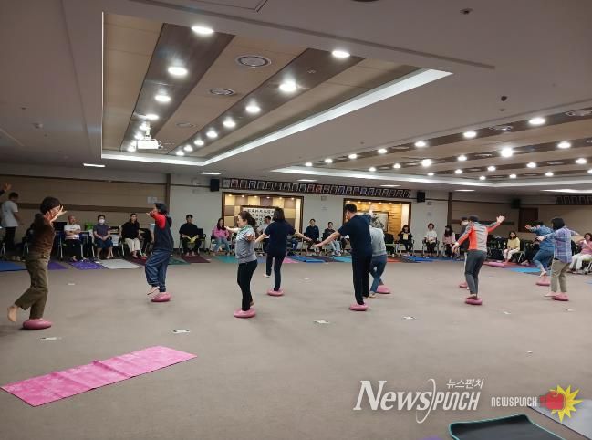 지난 교육 사진