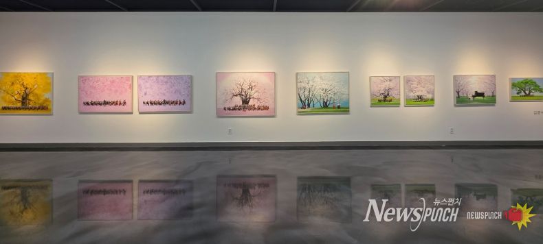 지역 우수 중견작가 김명수, 문은숙, 서정도 초대 3Column展