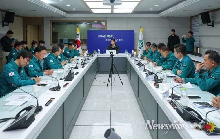 성주군, 규모 2.6 지진 발생에 따른 긴급회의 개최