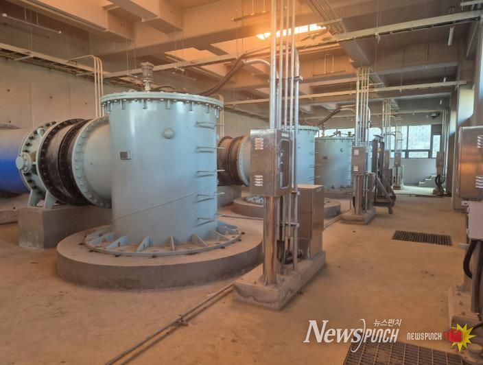 안성시, 여름철 자연재난 대비 배수펌프장 현장 점검 실시