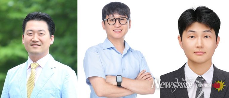 경상국립대학교 원예과학부 황승재·손기호·정상준 교수(사진 왼쪽부터)