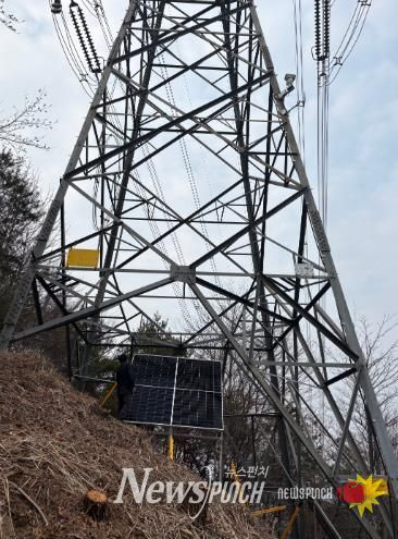 사천시, 송전탑 활용 산불감시카메라 설치