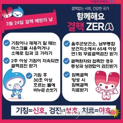 울주군보건소, ‘결핵 예방의 날’ 홍보주간 운영