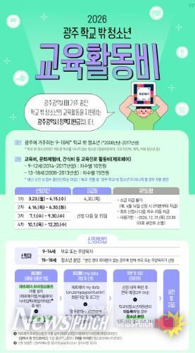 학교 밖 청소년 교육활동비 최대 60만원