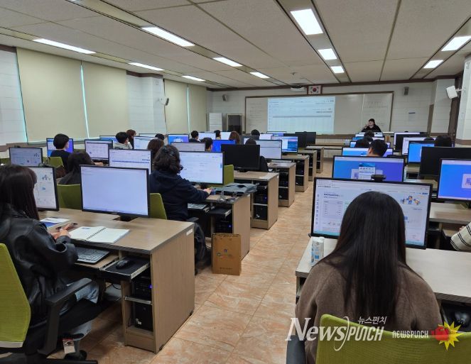 충북교육청 단재교육연수원, ‘배움누리터’ 활용 교육