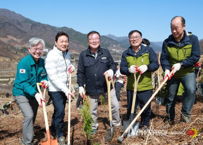 산청군, ‘희망의 숲’ 가꾼다..2026년 봄철 나무심기 행사 개최