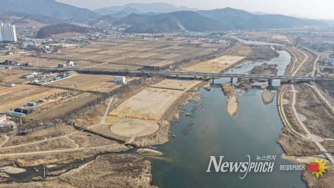 음성군, 감곡 파크골프장 조성 순조…생활체육 인프라 확충 기대