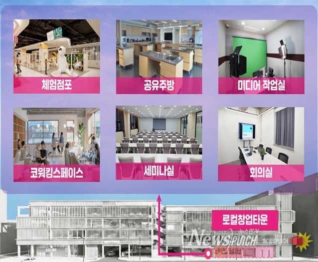 창업타운 조감도