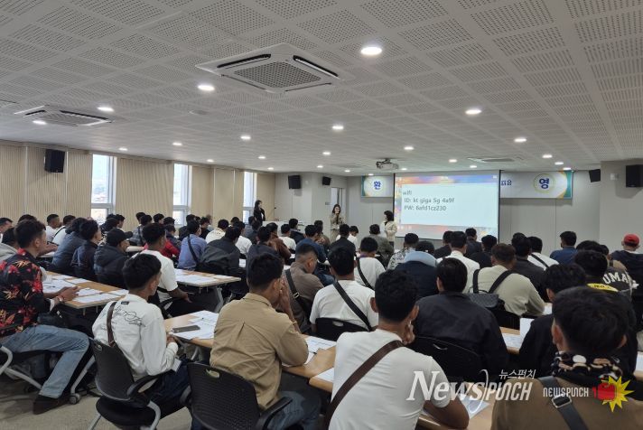 캄보디아 계절근로자 입국설명회