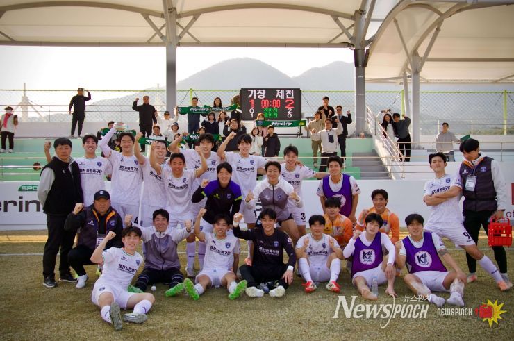 축구단 단체사진