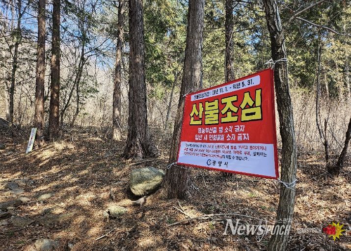광양시, 산불 예방 위한 현장 중심 기동단속 강화