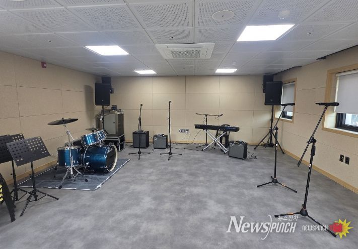 광영동 스포츠콤플렉스에 시민 공연예술 연습공간 조성