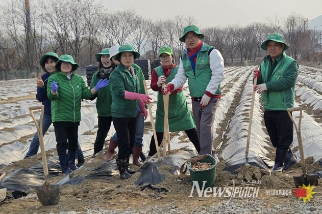 새마을운동 하남시지회, ‘이웃사랑 실천 휴경지 경작’ 사업 실시