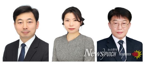 대표발의 의원(왼쪽부터 김정훈 의원, 추보라 의원, 이정근 의원)