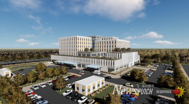 거창 적십자병원 조감도