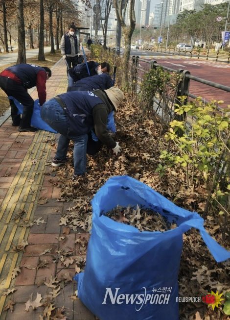 수원시 영통구 광교2동, 호우대비 대청소 실시