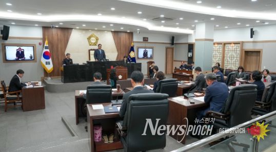 괴산군의회 349회 임시회 폐회