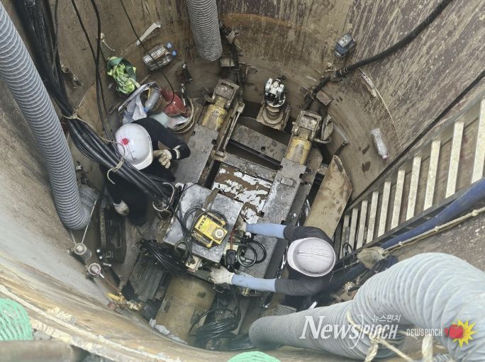 대자 1, 2 하수관로 정비사업 공사