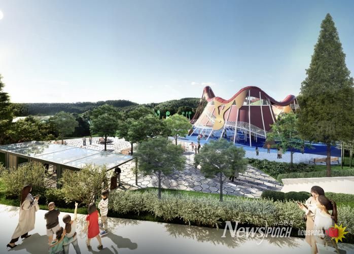 상족암 군립공원 조감도