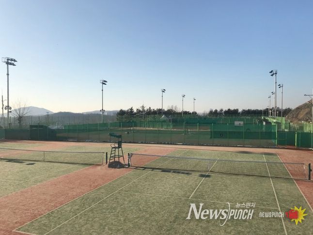 광명도시공사, 야외 체육시설 봄맞이 시설개선