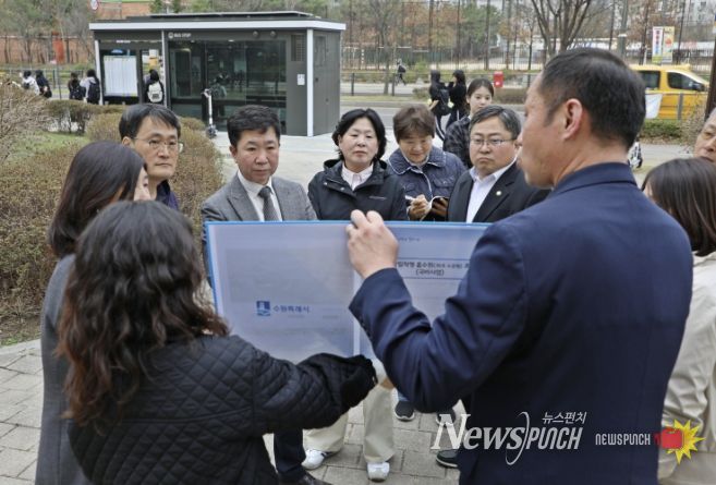 수원시 권선구, 시의원과 함께 금곡동 안전·환경점검