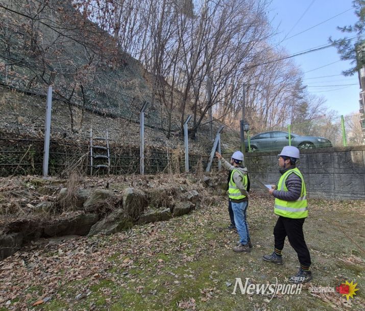 오산시, 급경사지 30개소 집중 안전점검…여름철 재난 선제 대응