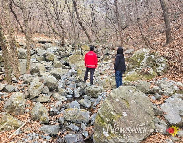 창원특례시 산림 내 계곡 불법 시설물 집중 단속