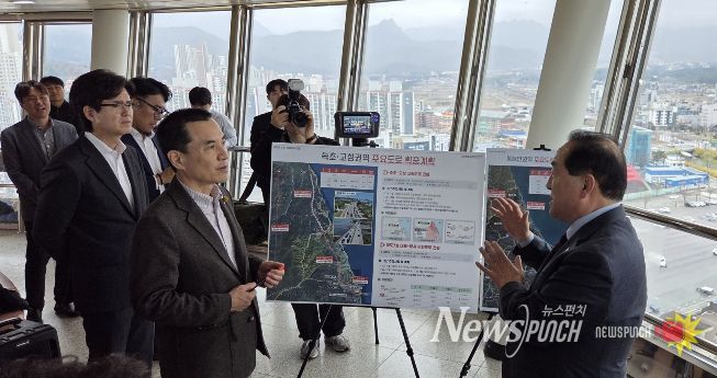 동해안 7번 국도 현안 및 건설계획 반영 추진 상황을 점검