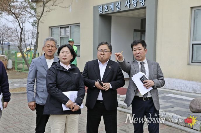 수원시 권선구, 호매실동 생활밀착형 사업 현장 점검…