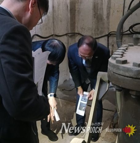 최재용 부시장, 만경강 유역 주민대피 이동경로 및 배수펌프장 점검