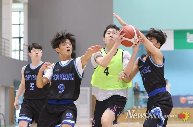 예천군 사전경기부터 고른 활약으로 도민체전 종합우승 정조준(260328 도민체전사전경기 농구 고등부(예천군-고령군)