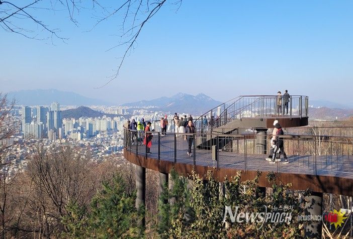 용마산 스카이워크(서울둘레길 4코스)